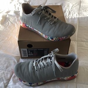 NoBull Grey Floral Trainer